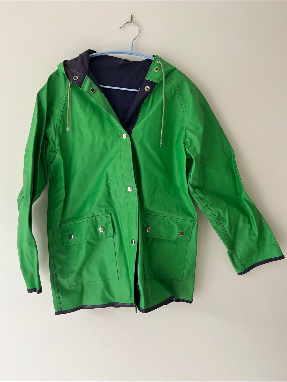 Vintage 80s Reversible Raincoat